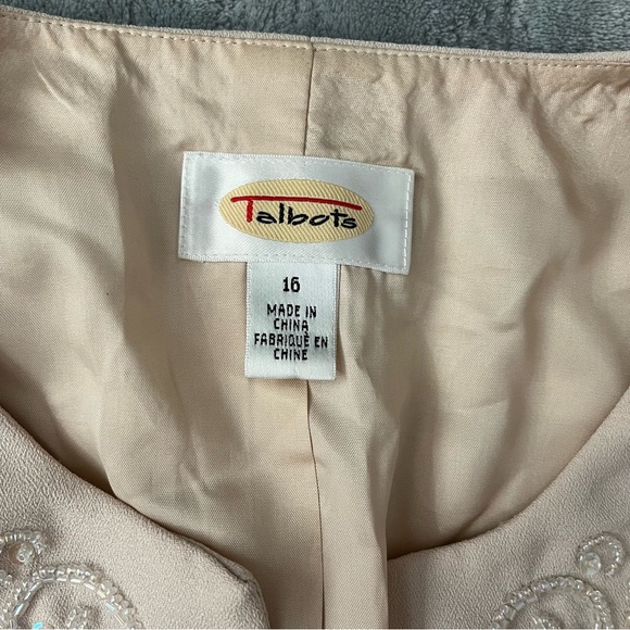 Vintage Talbots Embellished Dress Jacket - Picture 8 of 11